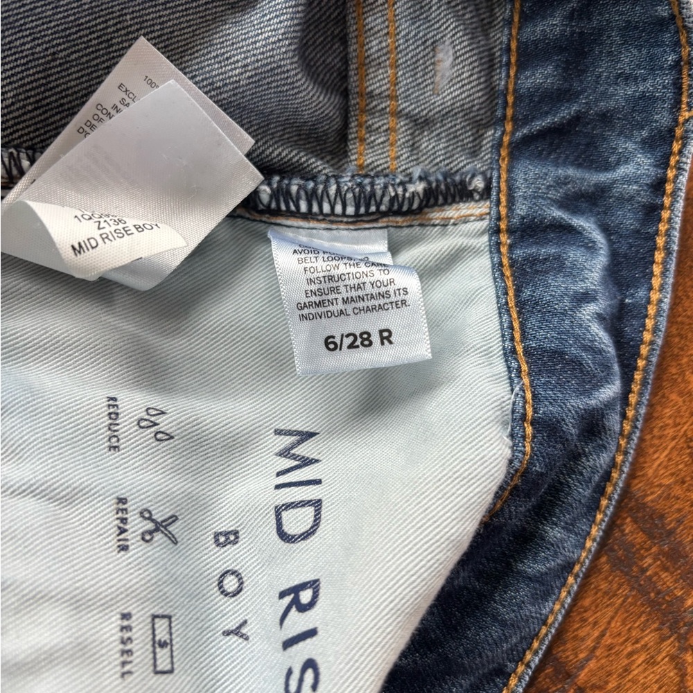 Lucky Brand Patchwork Blue Denim Jeans - Picture 8 of 8